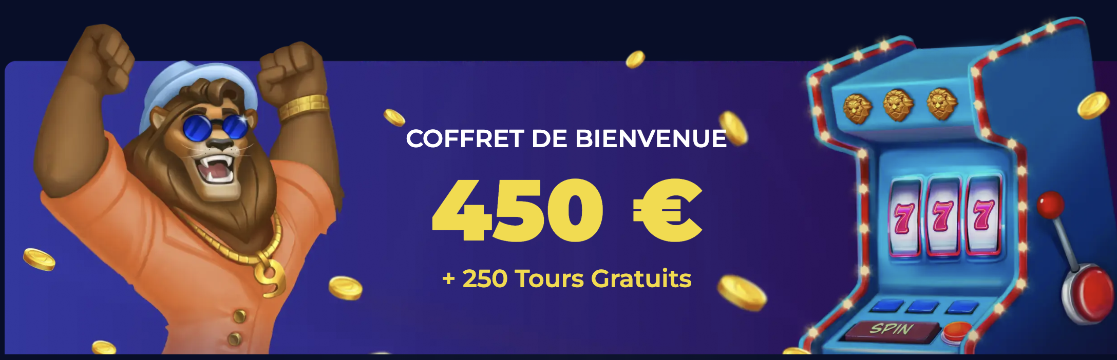 bonus de bienvenue au nine casino