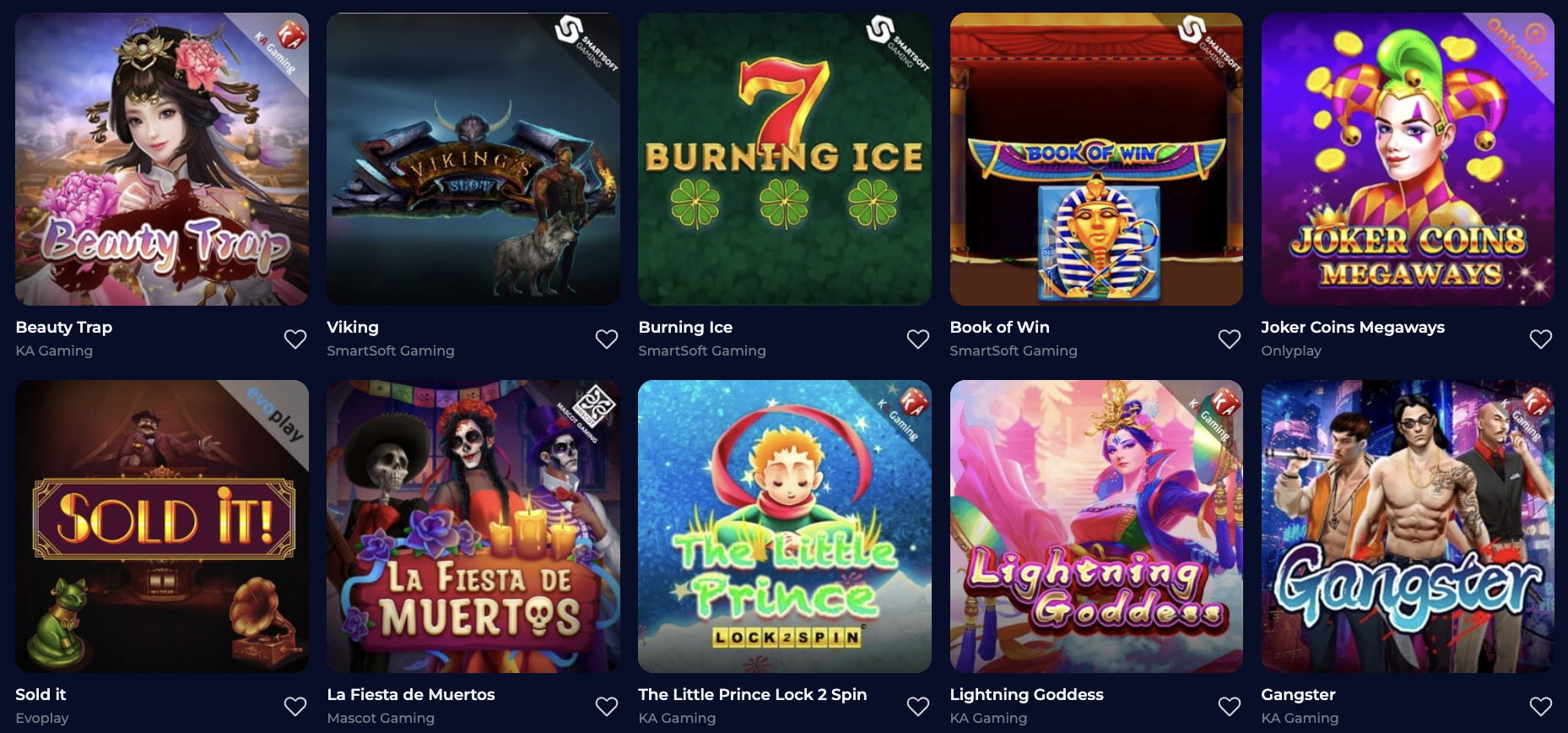 Meilleures machines à sous nine casino